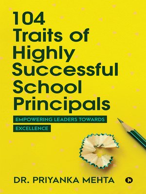cover image of 104 Traits of Highly Successful School Principals